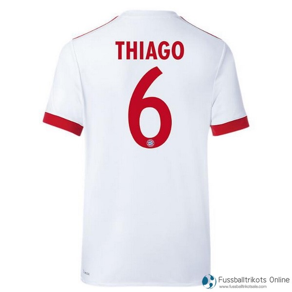 Bayern München Trikot Ausweich Thiago 2017-18 Fussballtrikots Günstig